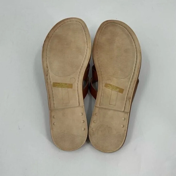 Bella Vita Women's Kin-Italy Italian Slip-On Flat Sandals in Whiskey‎ Size 7M - Picture 10 of 14